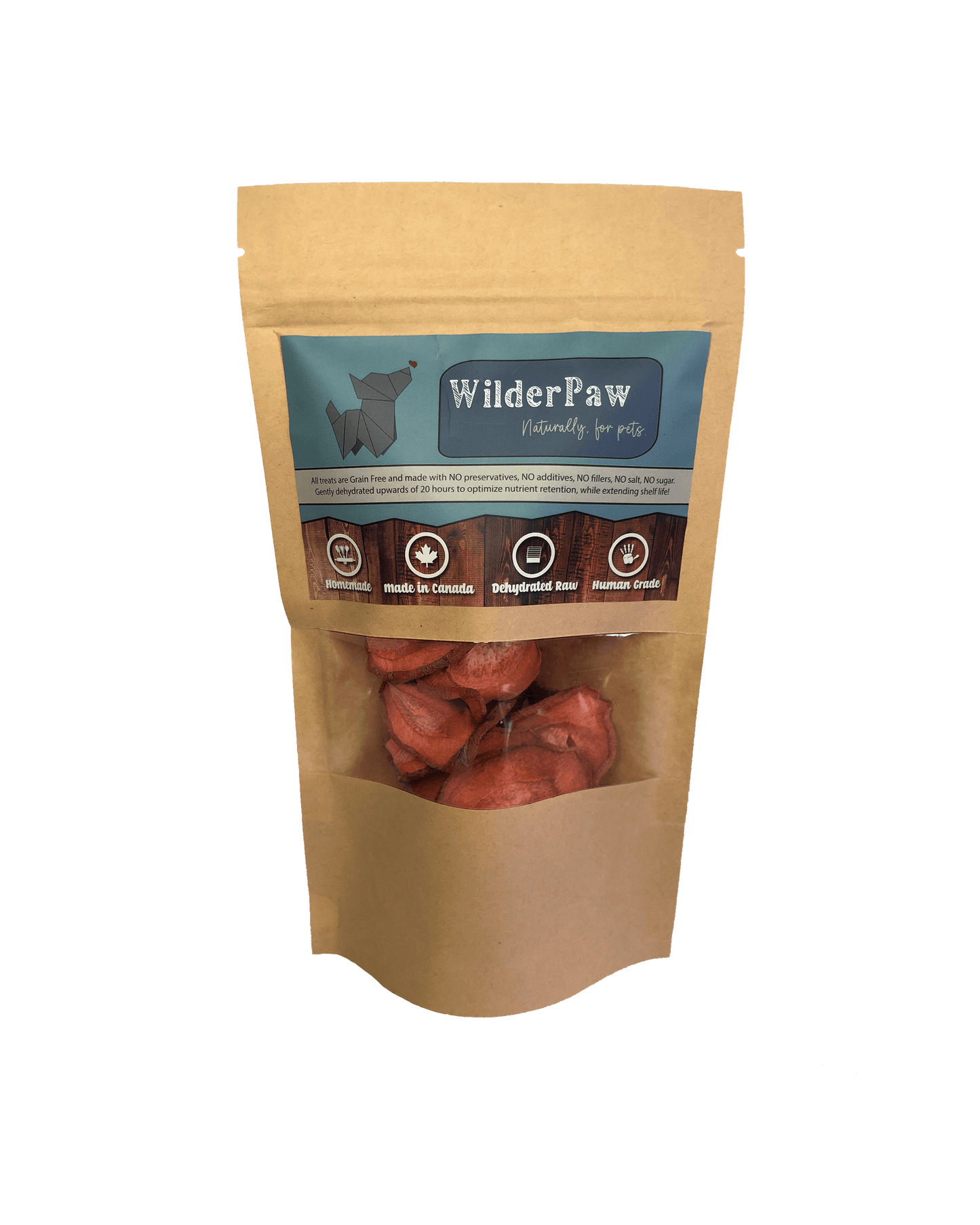 Dehydrated Carrot Slices - WilderPaw