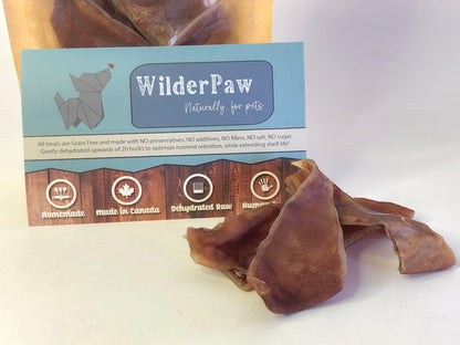 Dehydrated Pig Ear - WilderPaw