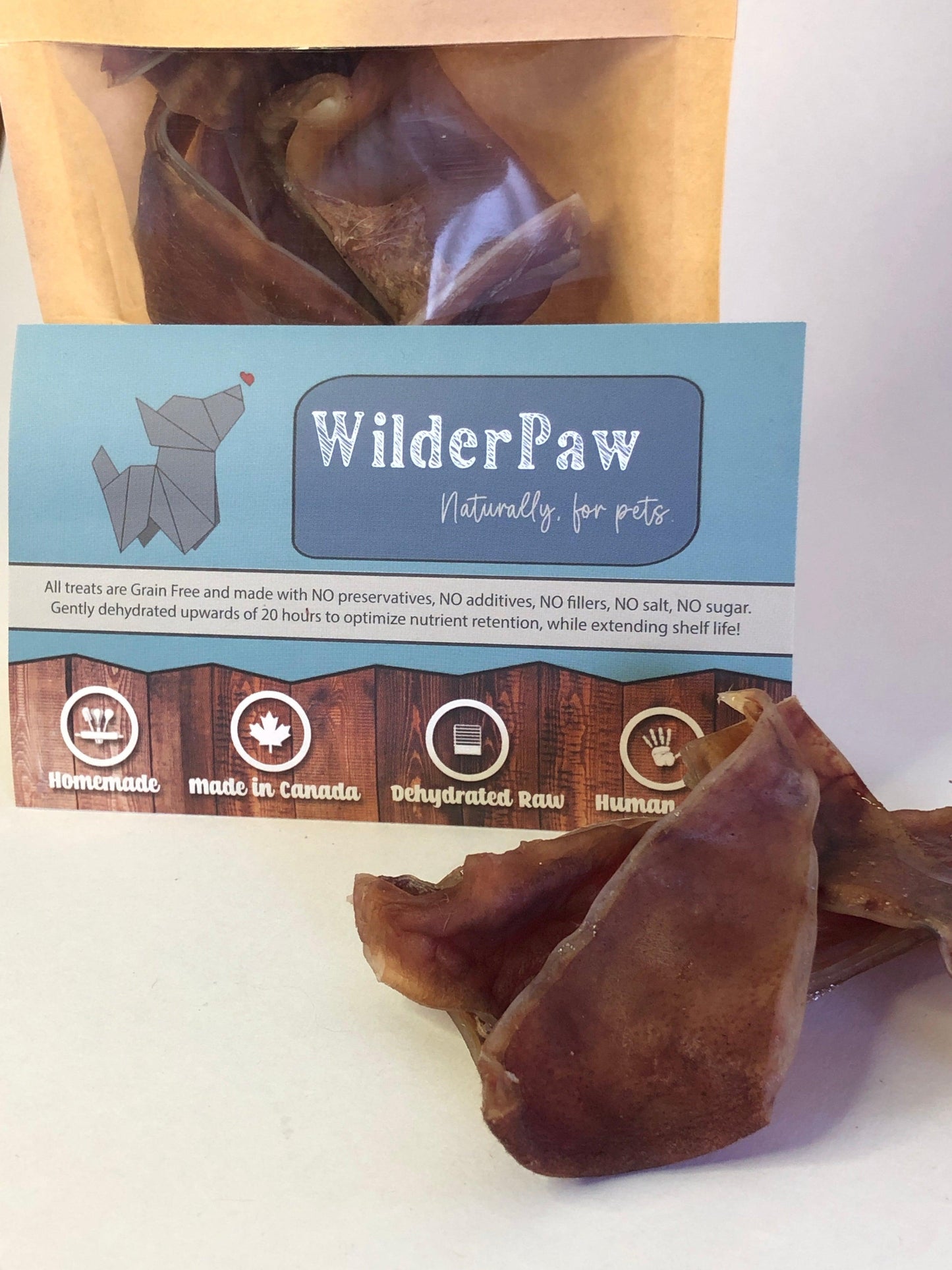 Dehydrated Pig Ear - WilderPaw